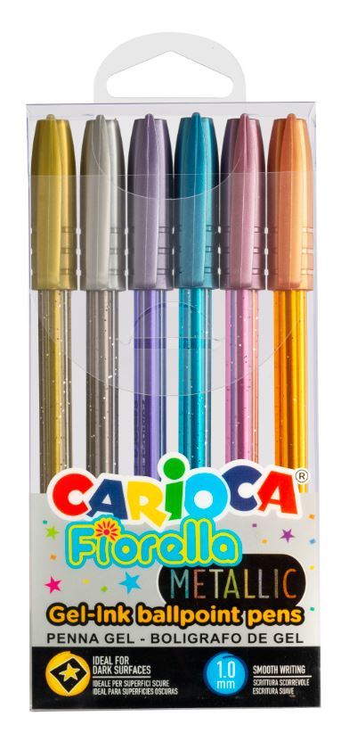 BOLI GEL FIORELLA SPECIAL METALICO 6 UNIDADES