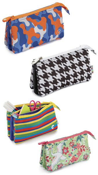 PORTATODO TRIPLE SURTIDOS CARIOCA GROOVI POUCH - CAJA 6