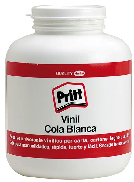 COLA BLANCA 1KG BOTELLA-CAJA 12U