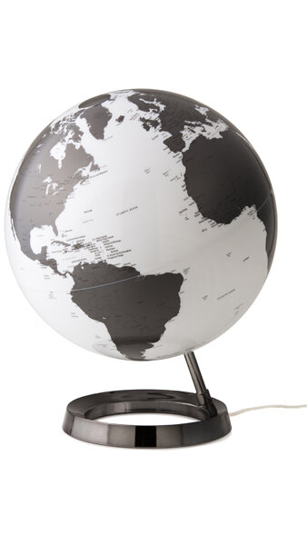 ESFERA 30CM CARBON METAL LUMINOSA POLICARBONATO (CHARCOAL)