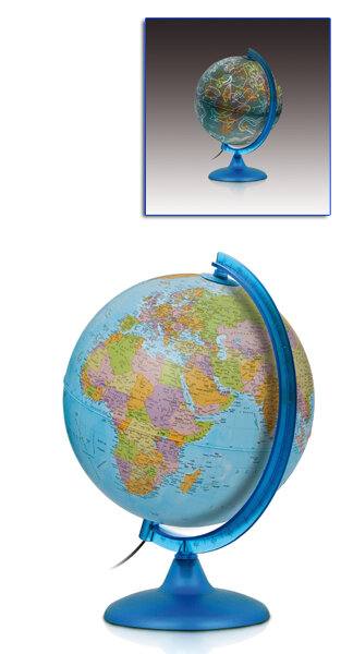 ESFERA 25CM NIGHT & DAY LUMINOSA CONSTELACIONES