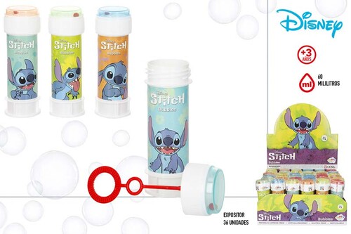 POMPERO 60ML C/JUEGO PACIENCIA STITCH SURTIDOS - EXP. 36U