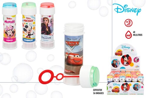 POMPERO 60ML CON JUEGO PACIENCIA DISNEY SURTIDOS - EXP. 36U