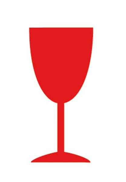 ETIQUETAS ADHESIVAS EXPEDICION FRAGIL 200U CAJA