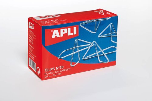 CLIPS MARIPOSA 60 MM N20 25U CAJA
