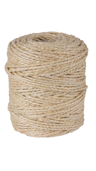 BOBINA CUERDA SISAL 400GR 100 METROS 2 CABOS
