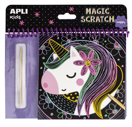 BLOCK COLOREAR MAGIC SCRATCH HAPPY 8H RASCAR
