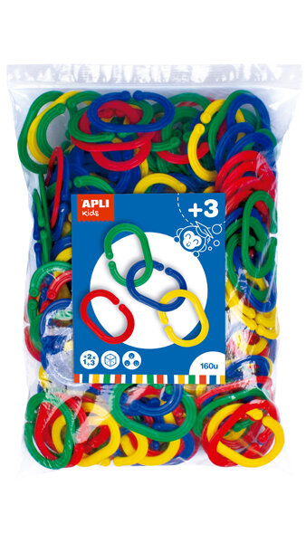 ANILLAS ENGARZABLES COLORES-160U BOLSA