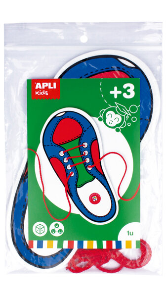 JUEGO ATA ZAPATOS PLANTILLA + CORDON