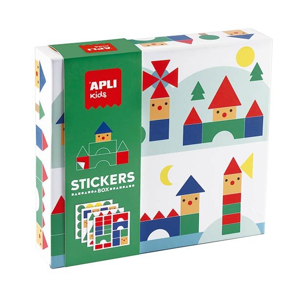 PEGATINAS SURTIDAS DIBUJOS PRINCESAS 1H BLISTER - PACK 5