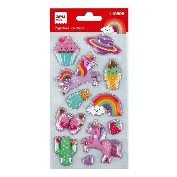 PEGATINAS SURTIDAS SUPERHEROES DINO 1H BLISTER - PACK 5