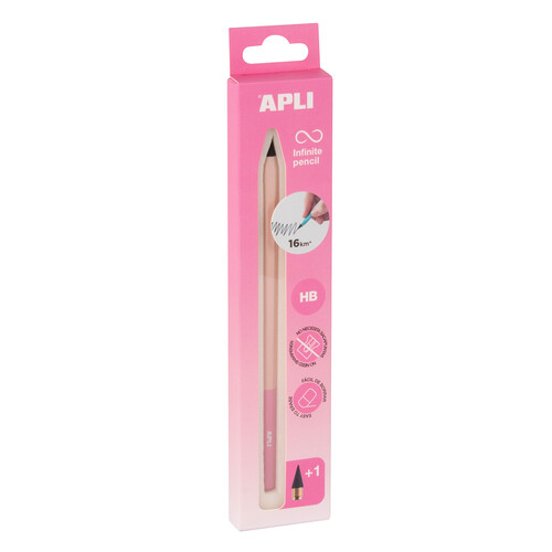 LAPIZ INFINITO APLI NORDIK ROSA BLISTER
