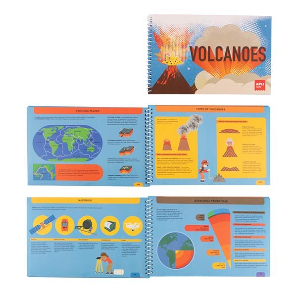 JUEGO MAGNETS VOLCANES (MAGNETICO 35 PIEZAS) VOLCANOES