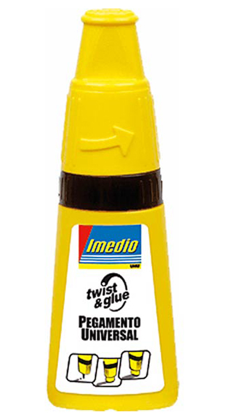 PEGAMENTO UNIVERSAL TWIST GLUE ESCOLAR 850ML