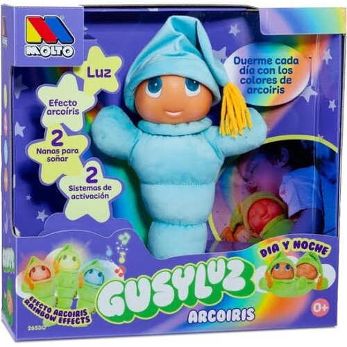 GUSYLUZ ARCOIRIS C/2 MODOS DIA Y NOCHE