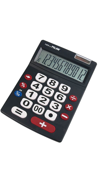 REGLA 15CM + GOMA MILAN - 10U EXPOSITOR SERIE METAL ACID