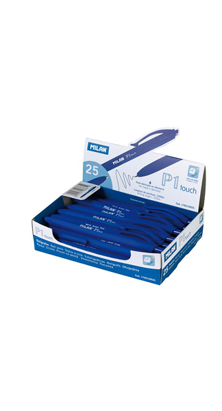 BOLI MILAN P1 TOUCH AZUL 25U CAJA