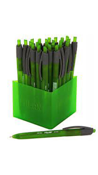 BOLI P07 TOUCH DRY 07MM GEL VERDE - 25U CAJA
