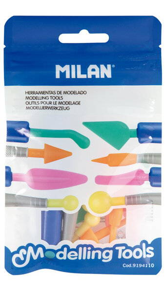BLISTER HERRAMIENTAS DE MODELADO SURTIDAS - CAJA 12