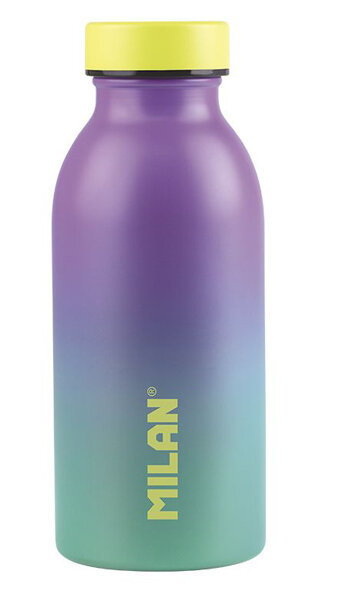 BOTELLA 354ML SUNSET TURQUESA ACERO INOXIDABLE ISOTERMICA