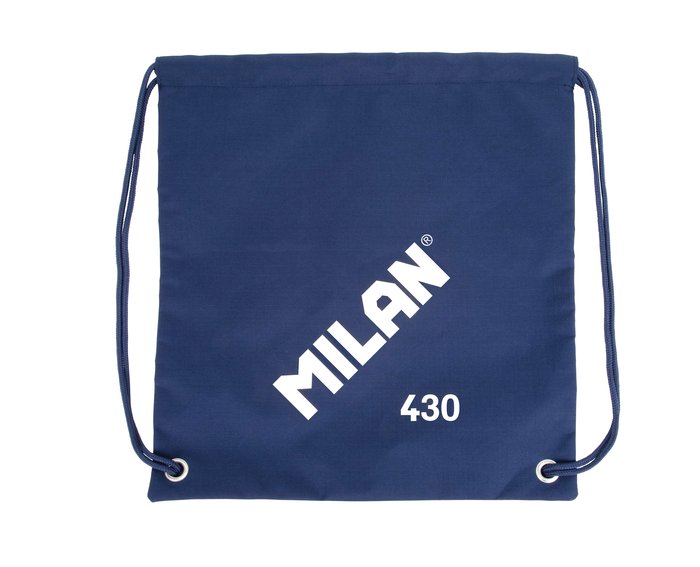 MOCHILA SACO 42X34 CM AZUL MILAN 430 SINCE 1918