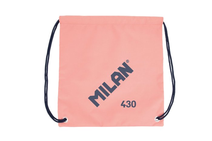 MOCHILA SACO 42X34 CM ROSA MILAN 430 SINCE 1918