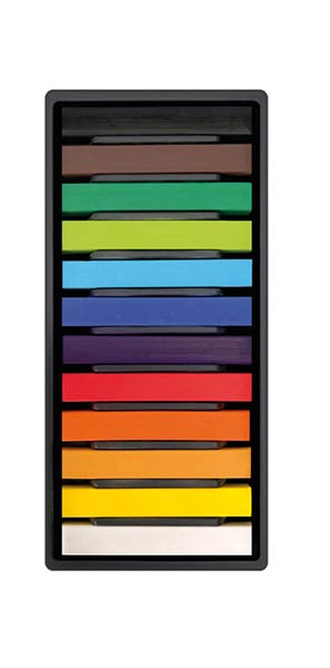 CERAS PASTEL BLANDO 12 COLORES SURTIDOS BLISTER