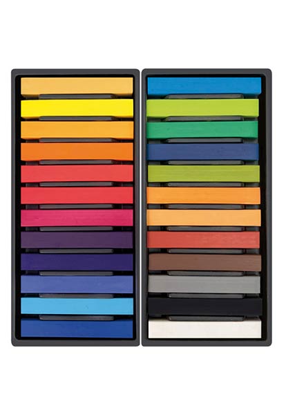 CERAS PASTEL BLANDO 24 COLORES SURTIDOS BLISTER