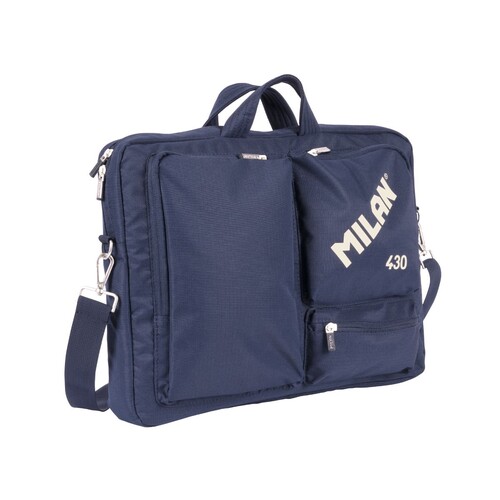 MALETIN PORTATIL 42X34X9CM COLECCION 430 SINCE 1918 AZUL