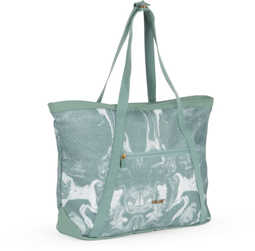 BOLSO SHOPPER GRANDE 52X36CM SERIE LAVA VERDE