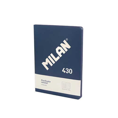 PLANIFICADOR SEMANAL Y MENSUAL 430 SINCE 1918 AZUL 22X17CM