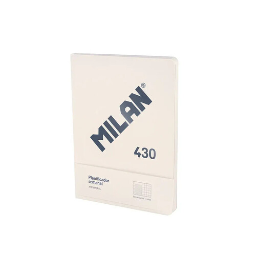 PLANIFICADOR SEMANAL Y MENSUAL 430 SINCE 1918 BEIGE 22X17CM