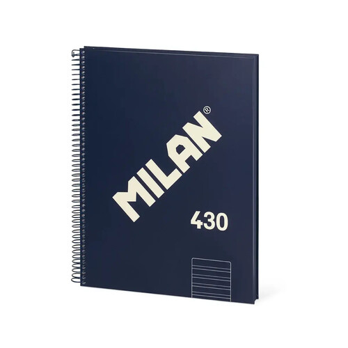 BLOCK A4 80H 95GR PAUTA 3,5 AZUL 430 SERIE 1918 - PACK 3U
