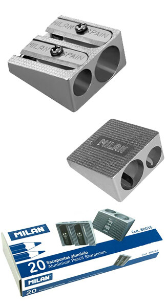 AFILALAPIZ 2 AGUJEROS METAL CAJA 20U