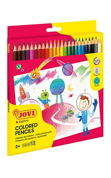 LAPICES 24 COLORES JOVI
