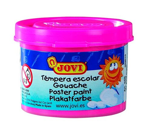 TEMPERA ESCOLAR 35 ML MAGENTA CAJA 5