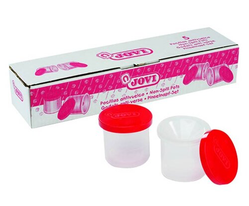 POCILLO ANTIVUELCO DE PINCELES 5U CAJA