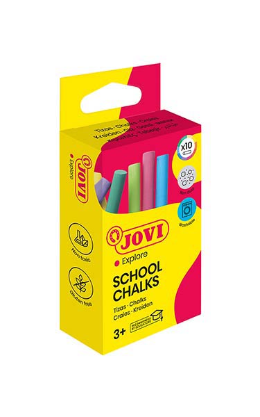 TIZAS COLORES CLASSCOLOR SURTIDAS 10U CAJA