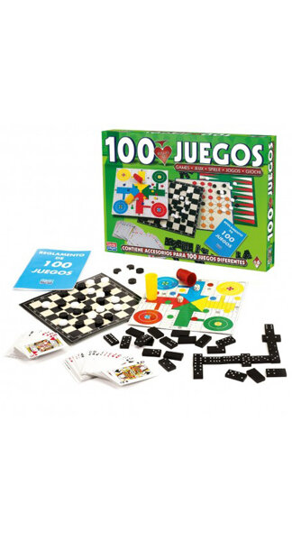 JUEGO DE MESA 100 JUEGOS REUNIDOS