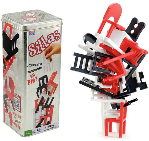 JUEGO SILLAS 24 PIEZAS CAJA METALICA