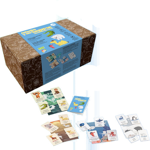 JUEGO EDUCATIVO ANIMALES Y SUS HOGARES ECOLOGIC