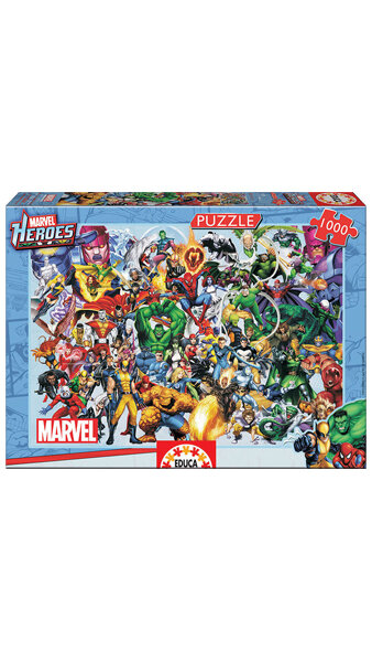 PUZZLE 1000 PIEZAS LOS HEROES DE MARVEL