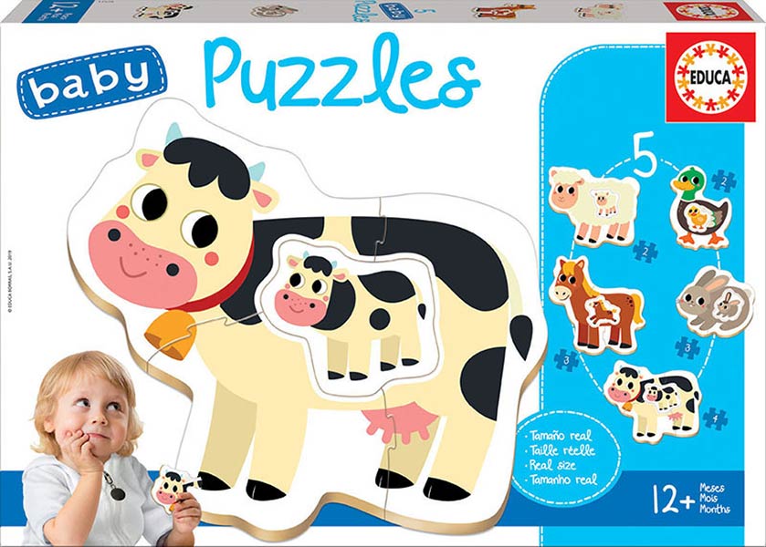 BABY PUZZLE LA GRANJA ( +12 MESES )