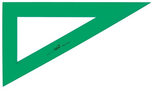 CARTABON 30 CM VERDE S/GRADUAR S/BISEL-SERIE 800-CAJA 20