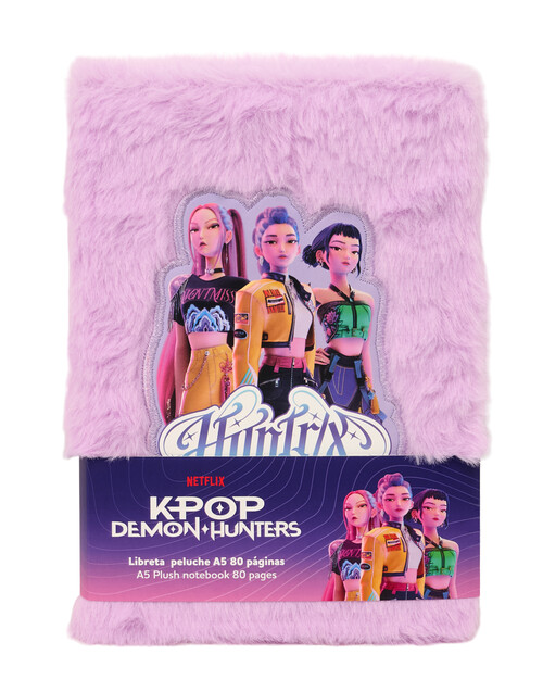BLOC DE NOTAS FLUFFY K-POP DEMON HUNTERS ENERGY