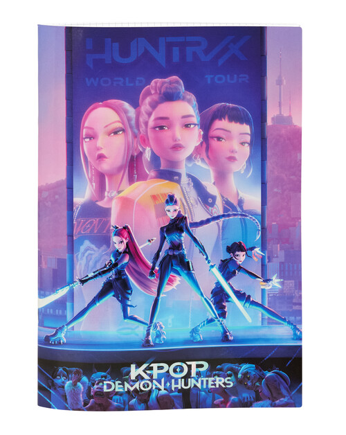 CUADERNO A4 K-POP DEMON HUNTERS STATIONERY