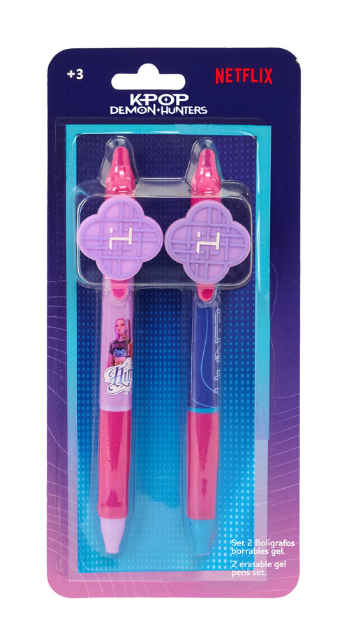 BOLI BORRABLES K-POP DEMON HUNTERS STATIONERY 2U BLISTER