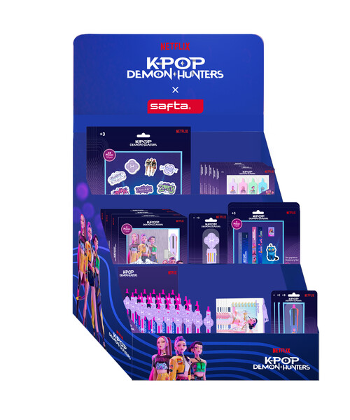 EXPOSITOR 68 COMPLEMENTOS K-POP DEMON HUNTERS STATIONERY