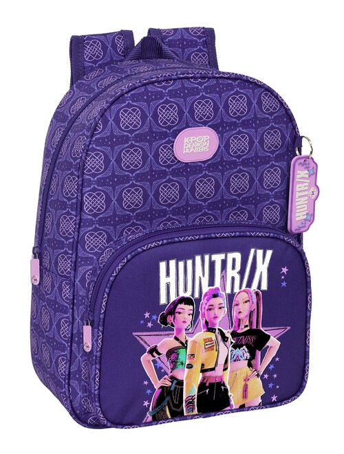 MOCHILA INFANTIL ADAPT. CARRO K-POP HUNTERS FIGHTERS