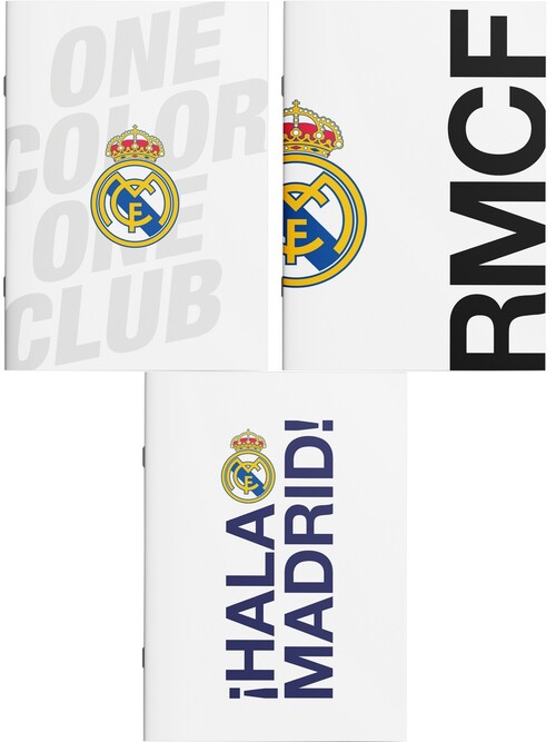 LIBRETA A4 5X5MM 20+1 HOJA REAL MADRID 2� EQUIPACION 26/27